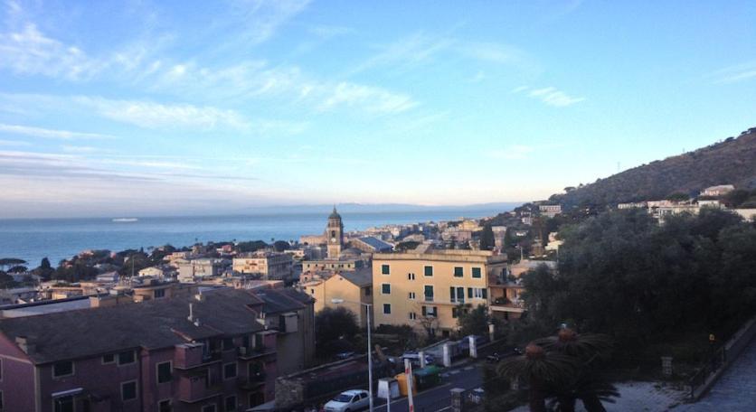 Апартаменты La Panoramica Nervi Генуя Экстерьер фото